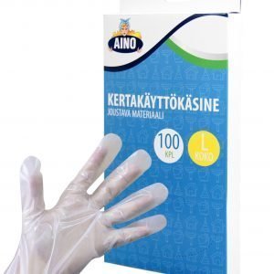 Aino Kertakäyttökäsine 9" 100 Kpl