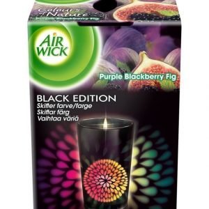 Airwick Black Edition Purple Blackberry Fig Kynttilä