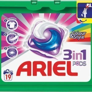 Ariel Color Pods Pesutabletit 19 Kpl