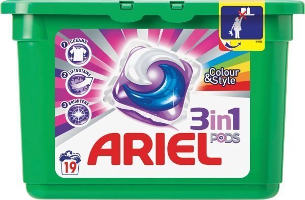 Ariel Color Pods Pesutabletit 19 Kpl
