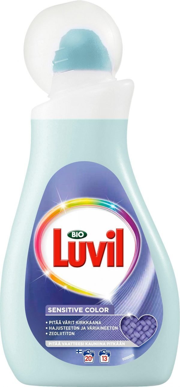 Bio Luvil Sensitive Color 1 L Pyykinpesuneste