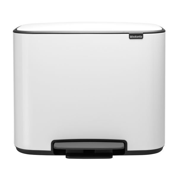 Brabantia Bo Poljinroska-Astia Valkoinen 11 + 23 L