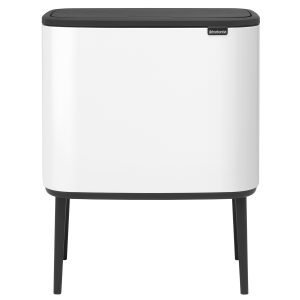 Brabantia Bo Touch Roska-Astia Valkoinen 11 + 23 L