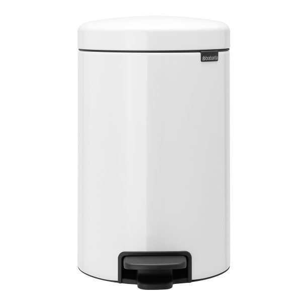 Brabantia Newicon Poljinroska-Astia Valkoinen 12 L