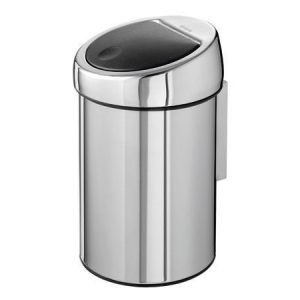 Brabantia Touch Bin roska-astia 3 litraa teräs