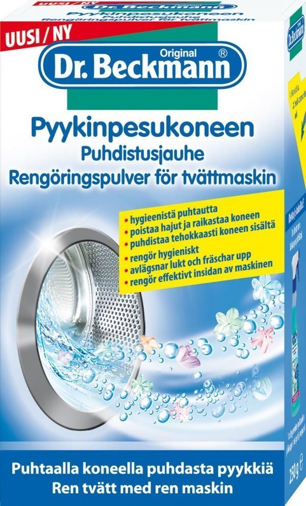 Dr.Beckmann 250 G Pyykinpesukoneen Puhdistusjauhe