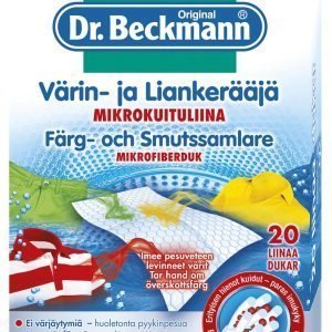 Dr.Beckmann Värin-Ja Liankerääjä 20 Kpl