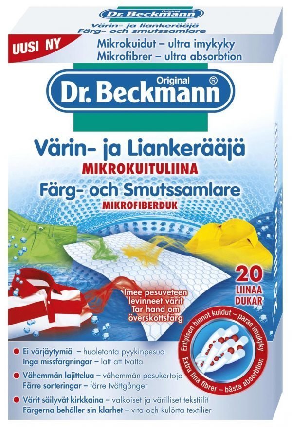 Dr.Beckmann Värin-Ja Liankerääjä 20 Kpl