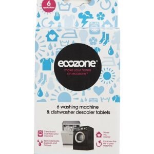 Ecozone Puhdistusaine Pesukoneelle 6 X 30 g