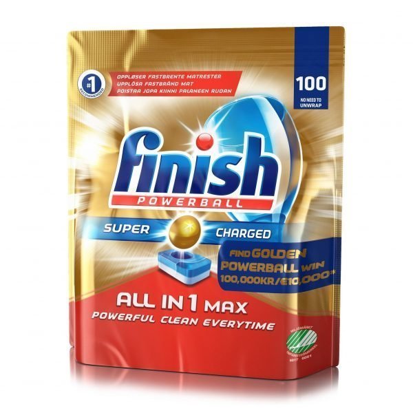 Finish Golden Power Ball Konetiskitabletti 100 Kpl