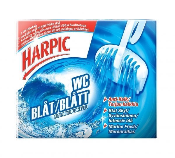 Harpic Sininen Wc-Raikastin 2 Kpl