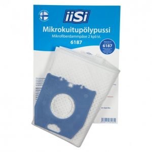 Iisi 6187 Mikrokuitupölypussi 2kpl