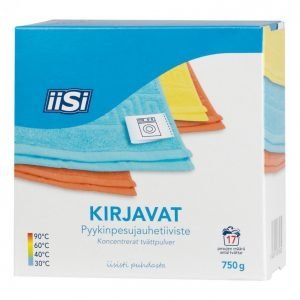 Iisi Kirjavat Pyykinpesujauhe 750 G