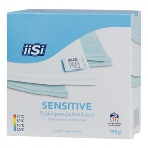 Iisi Sensitive Pyykinpesujauhe 750 G