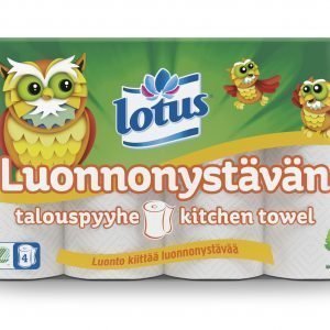 Lotus Luonnonystävän 4 Rl Talouspaperi