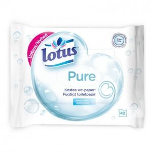 Lotus Pure Kostea Wc-Paperi 42 Kpl