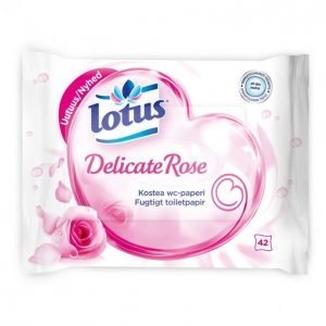Lotus Rose Kostea Wc-Paperi 42 Kpl