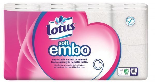 Lotus Soft Embo 16 Rl Wc-Paperi