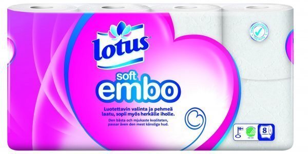 Lotus Soft Embo 8 Rl Wc-Paperi