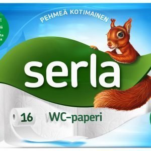 Serla Wc-Paperi 16 Rl Valkoinen