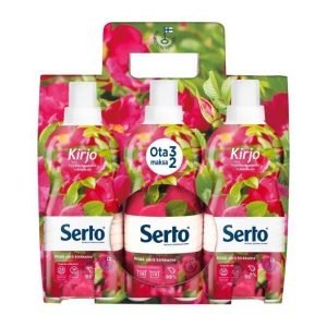 Serto Kirjo Pyykinpesuneste 850 ml 3 Pack