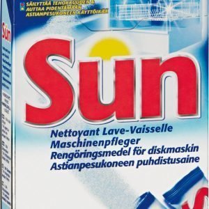 Sun 3 X 40 G Astianpesukoneen Puhdistusaine