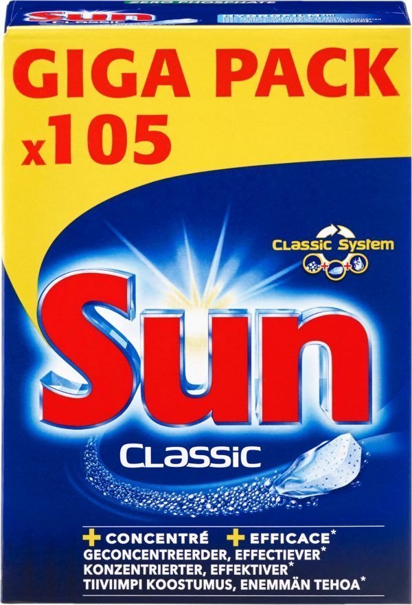 Sun Classic Konetiskitabletti 105 Kpl
