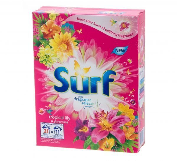 Surf Tropical Lily & Ylang Ylang 660 G Pyykinpesujauhe