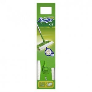 Swiffer Moppi Aloituspakkaus + 8 Lattianpuhdituspyyhettä