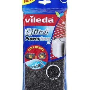 Vileda Clitzi Power Inox Teräshankaussieni 2kp