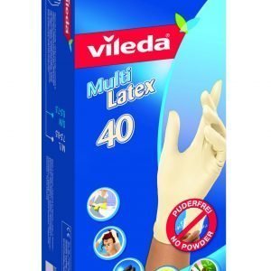 Vileda Multi Latex Kertakäyttökäsine 40 Kpl