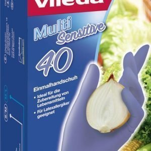 Vileda Multi Sensitive Kertakäyttökäsine 40 Kpl