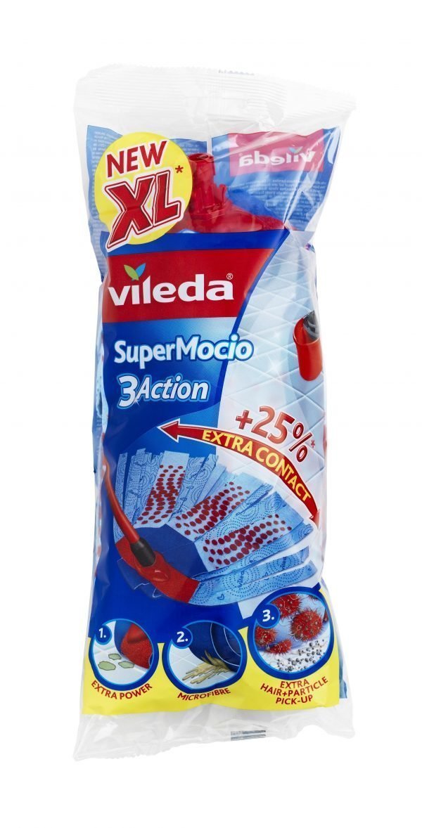 Vileda Supermocio 3action Vaihtomoppi