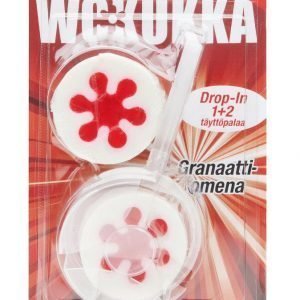 Wc Kukka Drop-In Granaattiomena 3 X 45 G Raikastin