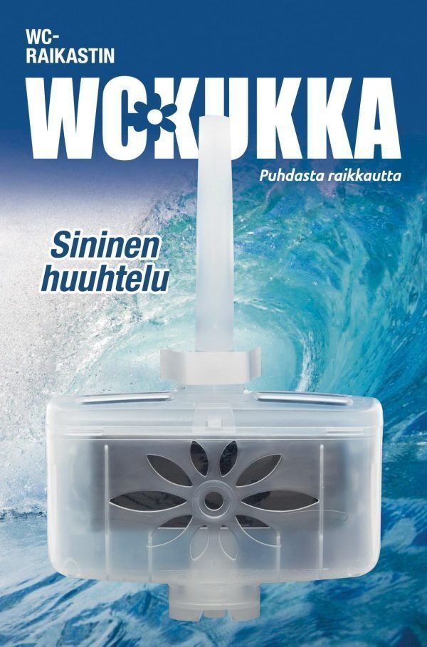 Wc-Kukka Sininen Huuhteluraikastin